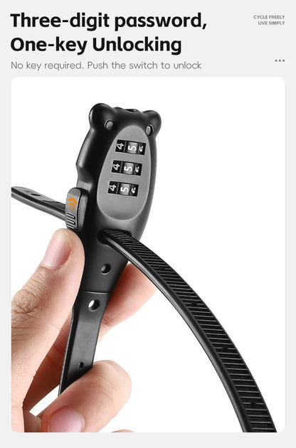 Zip-Tie Combination Lock – 3-Digit, 31 or 53 cm