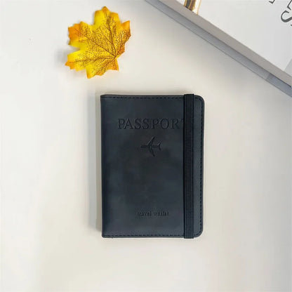 Passport Holder & Travel Wallet – PU Leather, 15 Options
