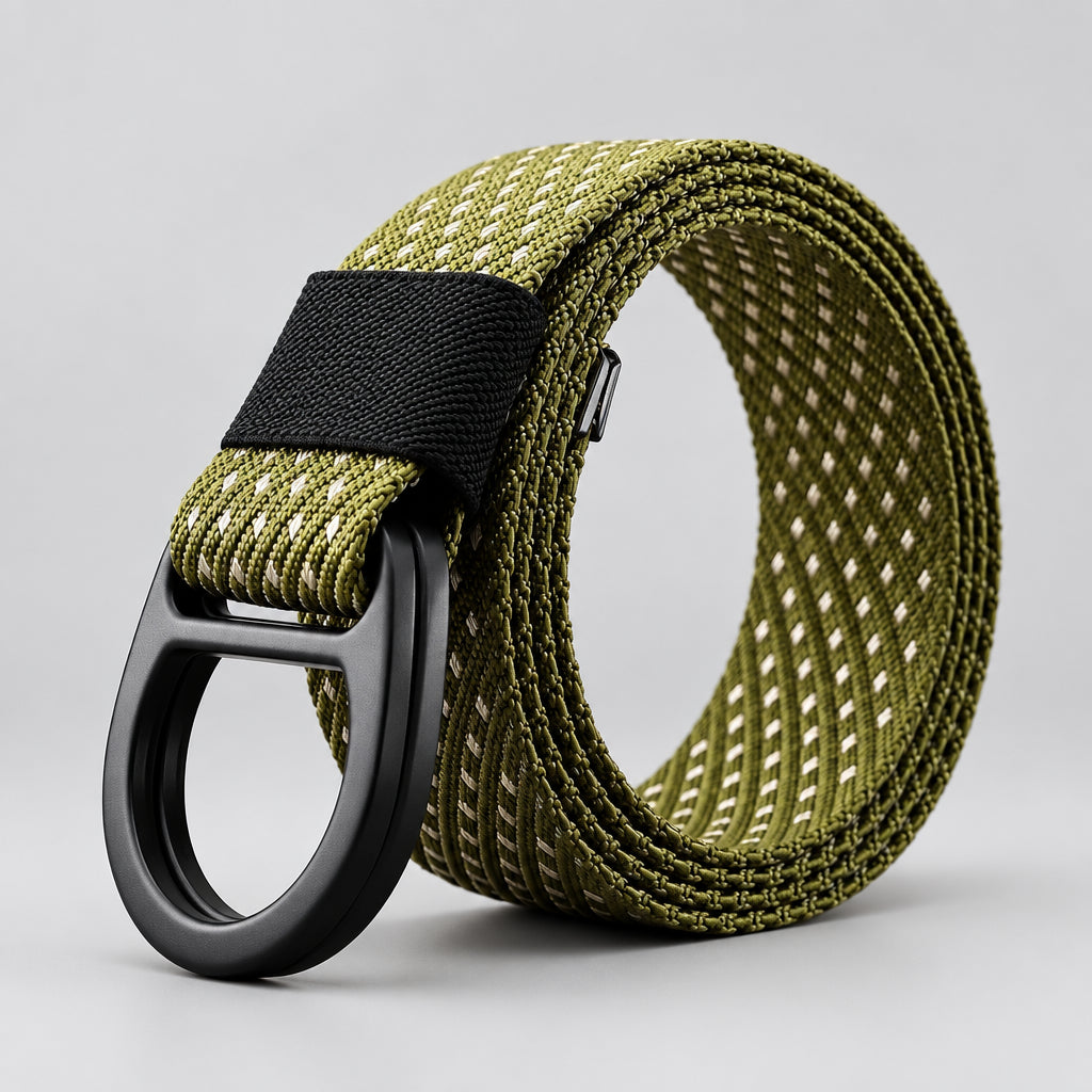 Canvas Belt – Adapt Double Buckle, Solid & Striped Styles