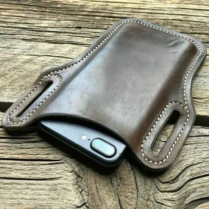 Leather Holster Case for Phone - Belt Clip and Wallet deideas