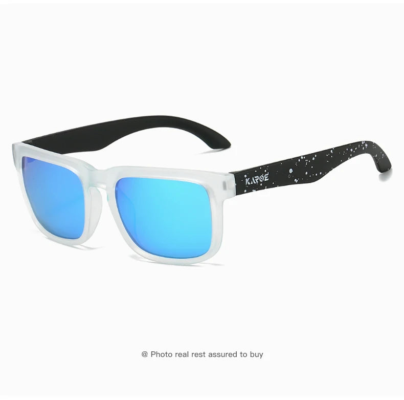 Rectangular Sunglasses – Solid & Patterned Frames, 6 Options