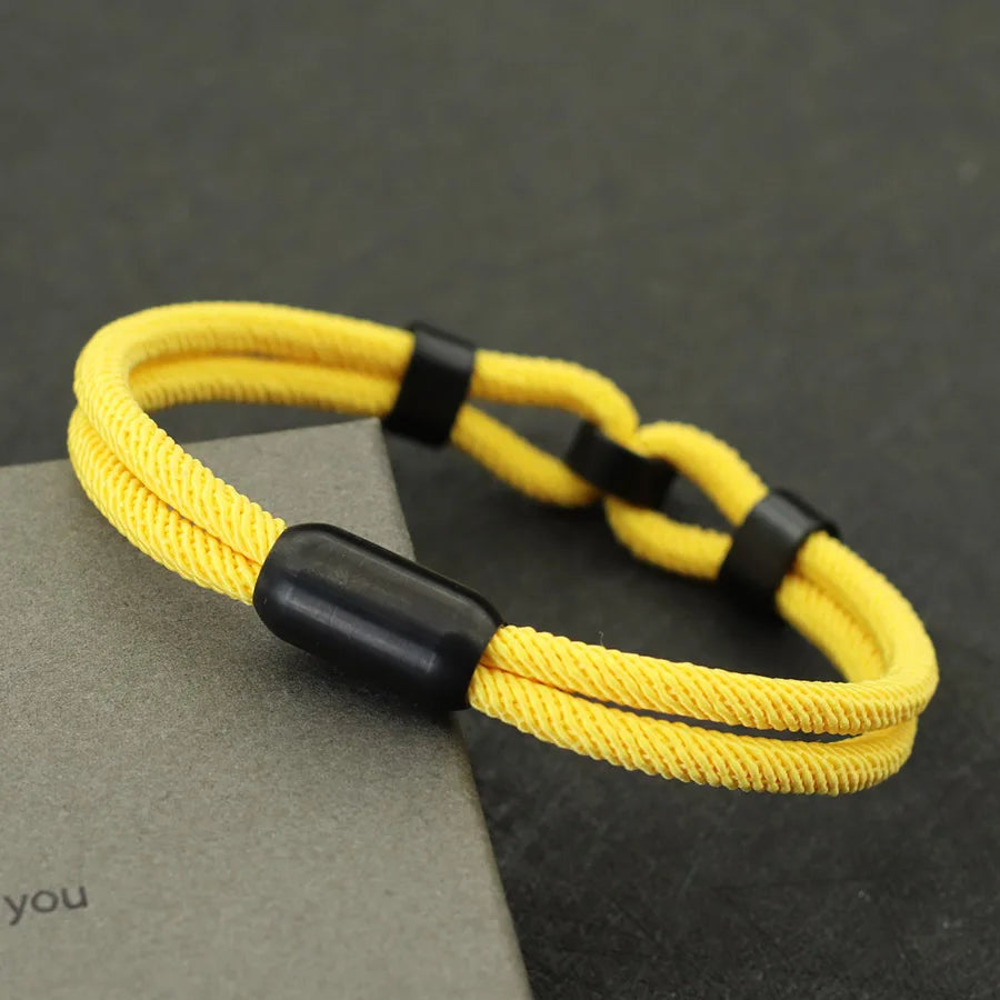 Adjustable Double-Cord Bracelet – Velocity, 6 Colors