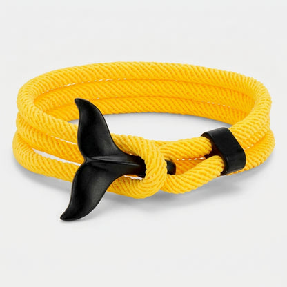Manta Ray Rope Bracelet Ocean-Inspired Multilayer Design deideas