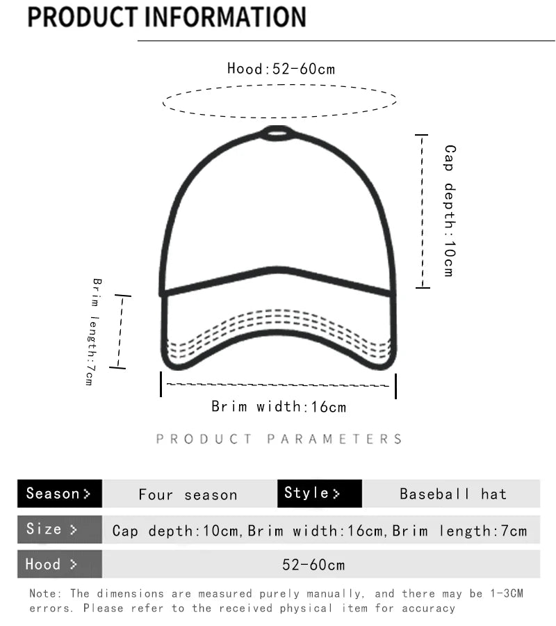 Printed Letter Trucker Cap – Adjustable Unisex Hat, 52–60 cm