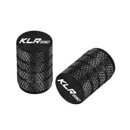 Aluminum Tire Valve Caps – Textured Finish, 2-Pack
