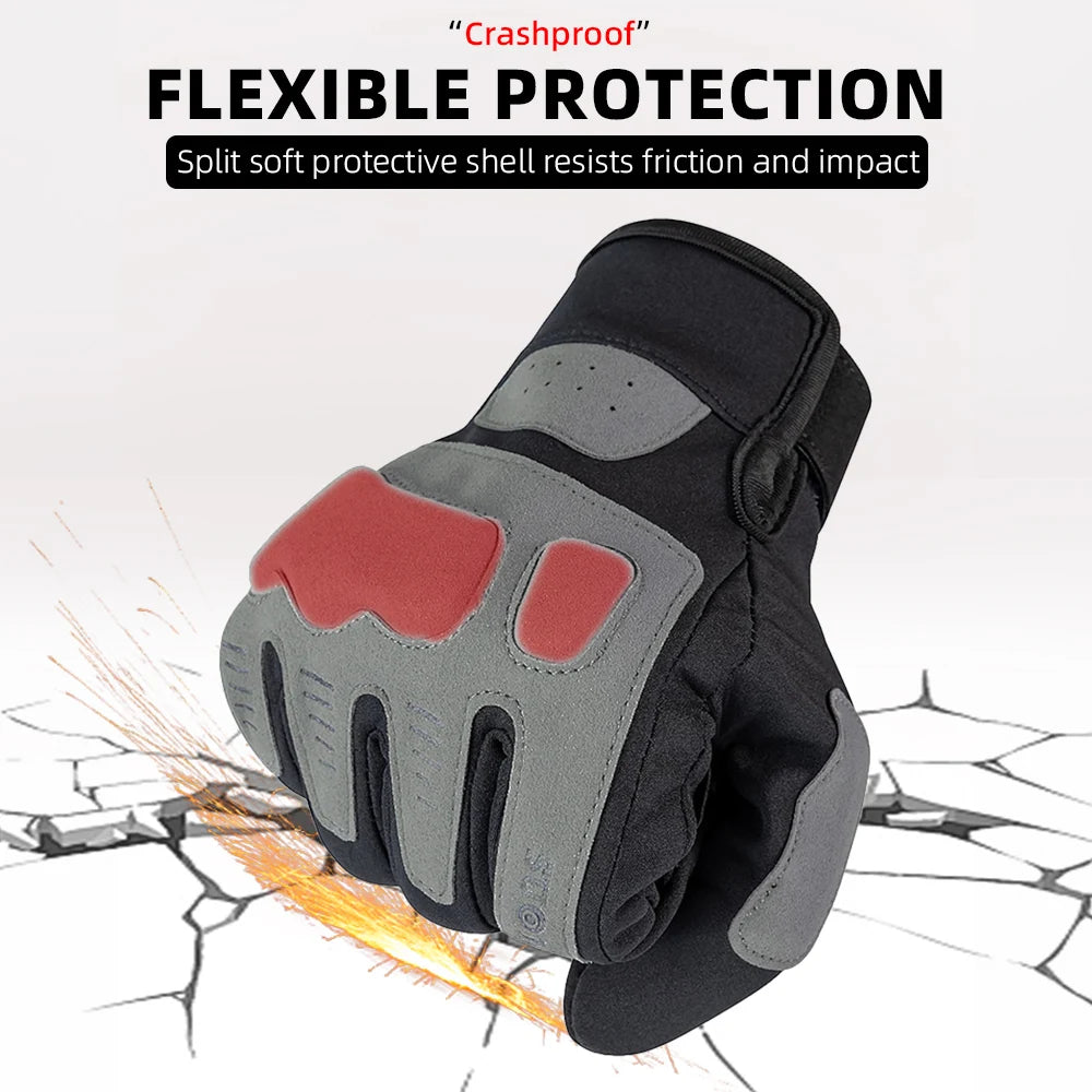 SUOMY Female Motorcycle Gloves Summer Breathable Non-slip Cycling Riding Glove Windproof Sensitive Touch Crashproof Lady Gloves deideas