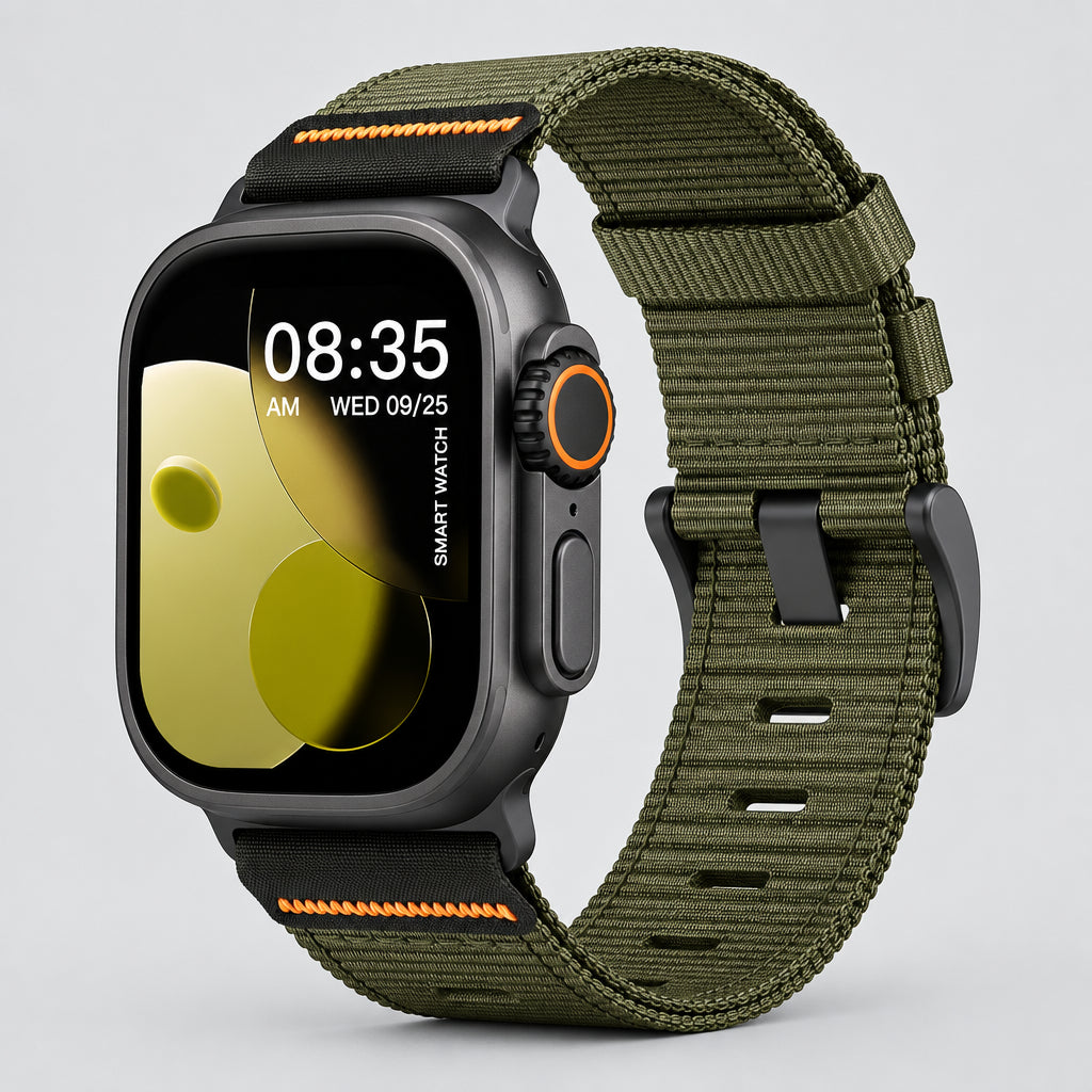 Nylon Apple Watch Band, 38–49mm Adjustable