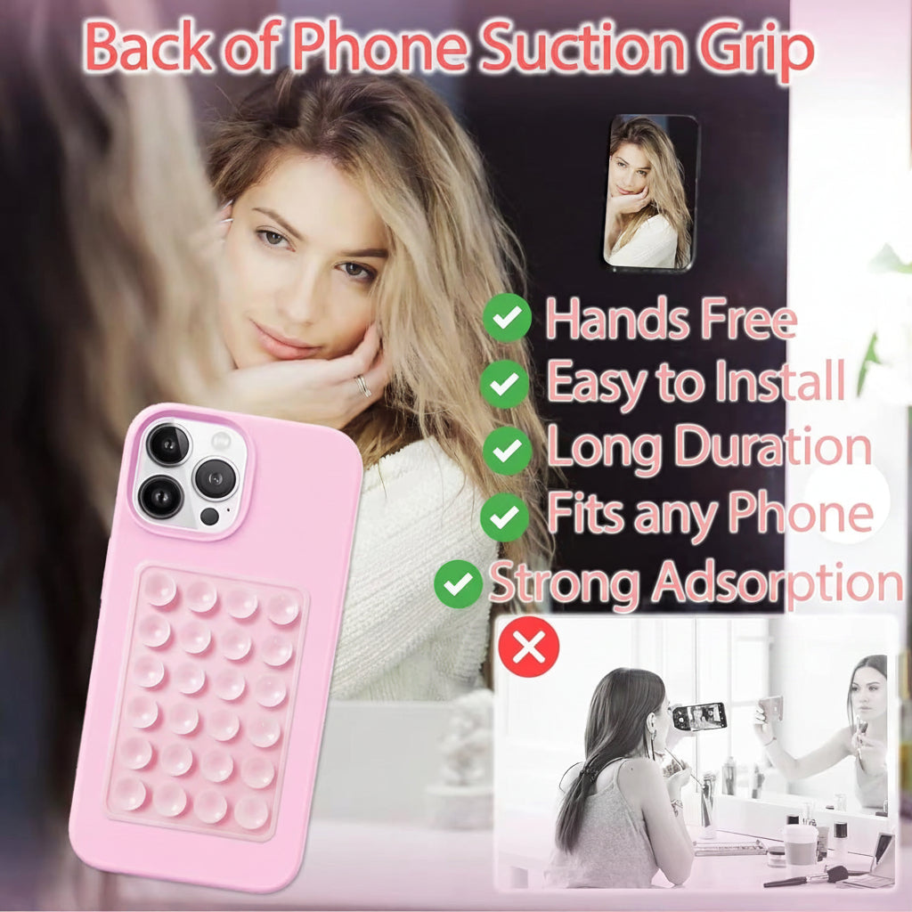 Sticky Grip Silicone Suction Case Secure, Non-Slip Mount for iPhone deideas