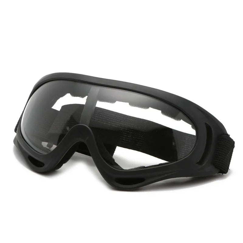Wraparound Goggles – Foam Padding, Adjustable Strap, 6 Styles