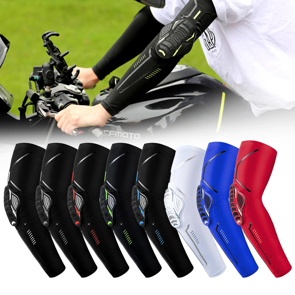 Padded Elbow Sleeves for Riders – One Pair, M–XXL