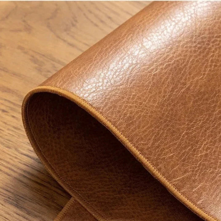 Retro Large Mouse Pad – Waterproof, Non-Slip PU Suede Desk Mat for Computer & Gaming deideas