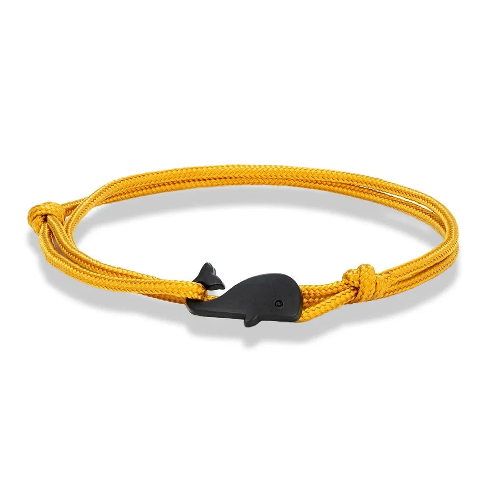 Ocean Whale Paracord Bracelet Waterproof Surfer Style for Men & Women deideas