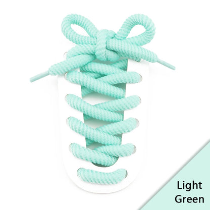 Round Rope Shoelaces – 18 Colors, 100–160 cm, One Pair