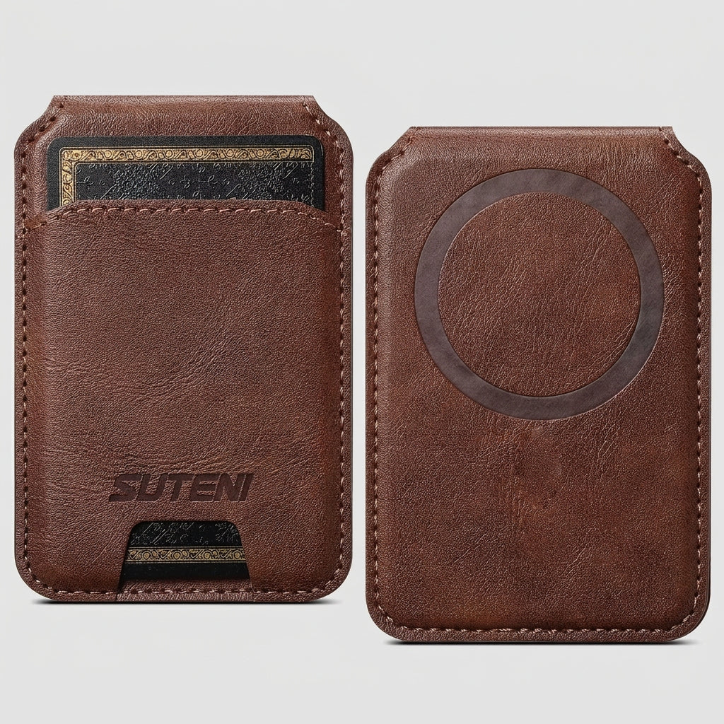 Wallet Pro Magnetic Leather Wallet for iPhone 17 16 Pro Max, 15, 14, 13, 12 and 11 deideas