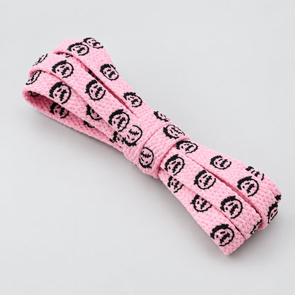 Bandana Graphic Flat Shoelaces – 8 mm, 70–200 cm