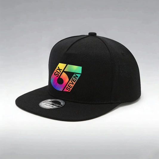 67 Graphic Baseball Cap – Rainbow Print, 9 Colors