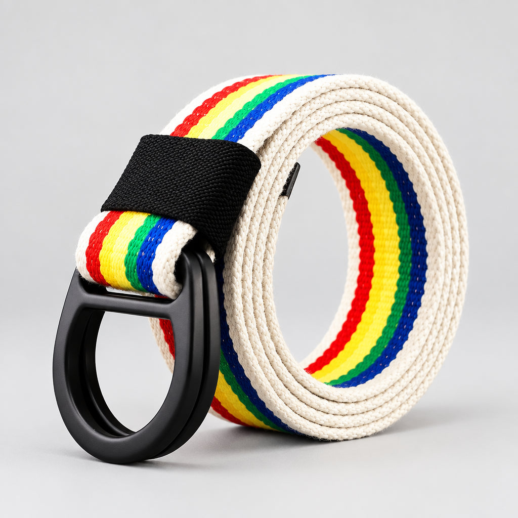 Canvas Belt – Adapt Double Buckle, Solid & Striped Styles