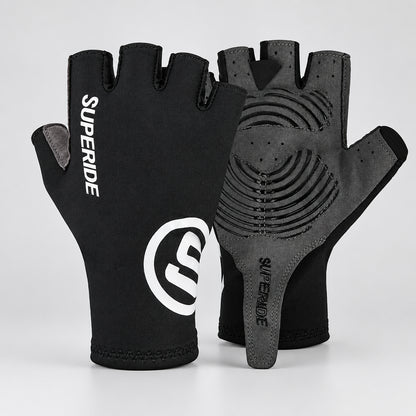 Half-Finger Cycling Gloves – Padded, Sizes S–XL