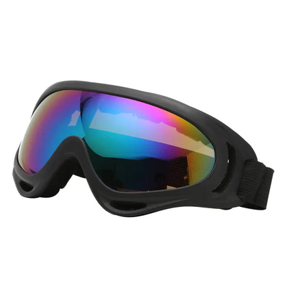 Wraparound Goggles – Foam Padding, Adjustable Strap, 6 Styles
