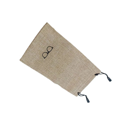 Linen Drawstring Pouch – 18 × 9 cm, 7 Colors