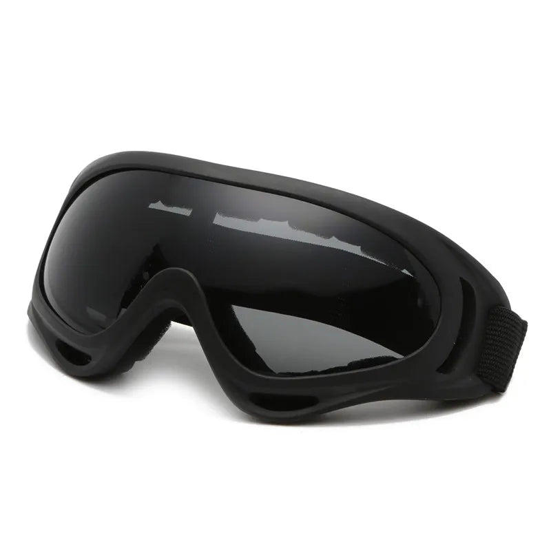 Wraparound Goggles – Foam Padding, Adjustable Strap, 6 Styles