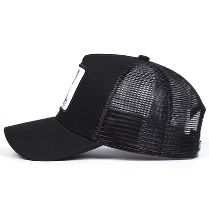 Bad Bunny Embroidered Trucker Cap – Adjustable Mesh Hat