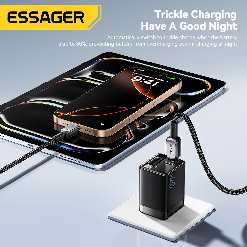USB-C Cable with Charging Indicator – 60W or 100W