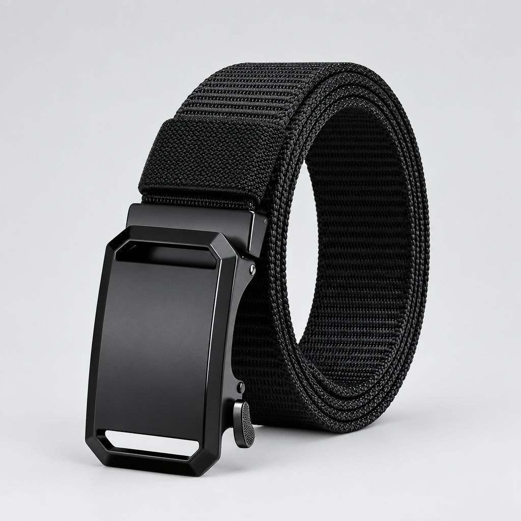 Canvas Tactical Belt Automatic Buckle