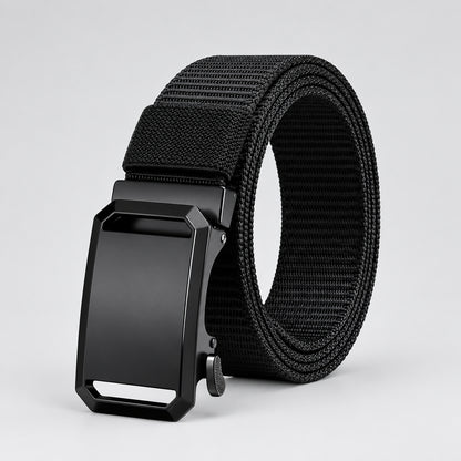 Canvas Tactical Belt Automatic Buckle