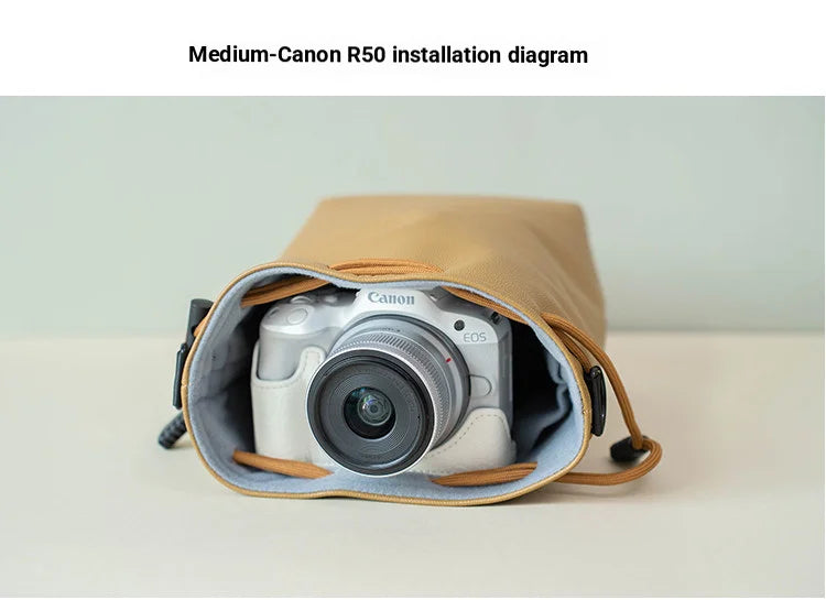 Bolso compacto para cámaras mirrorless, múltiples tamaños