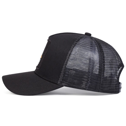 Gorra de béisbol con bordado Alien y rejilla trucker, ajustable, unisex