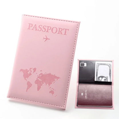 Passport Holder & Travel Wallet – PU Leather, 15 Options