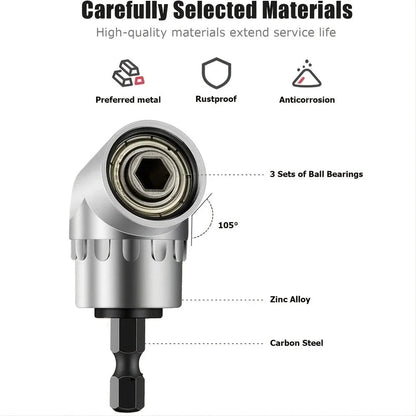 Angle Plug Adapter - Unscrew Extension for Various Devices deideas