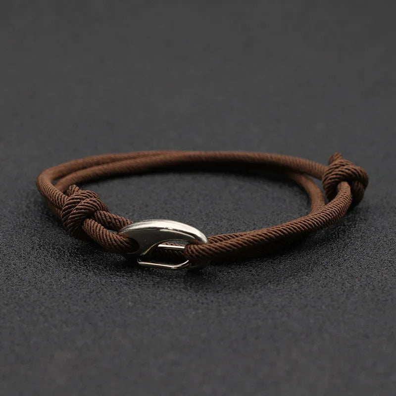 Adjustable Rope Bracelet – Momentum, Double Cord
