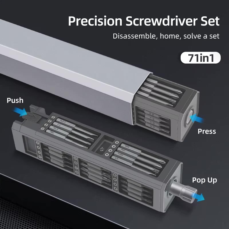 Torx Hex Phillips Precision Screwdriver Set Magnetic Screwdriver deideas