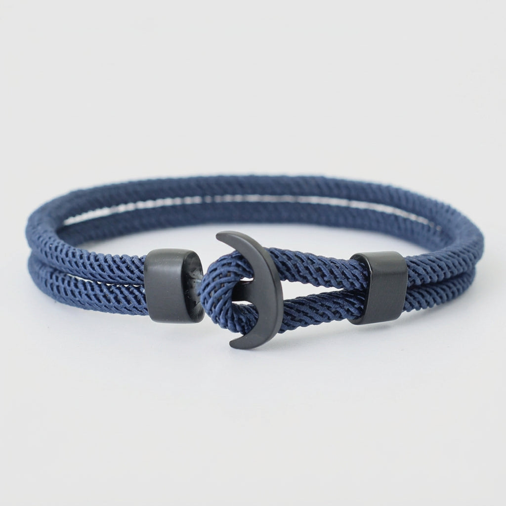 Double-Cord Rope Bracelet – Spectrum, Anchor Hook