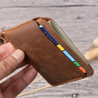Slim Card Holder – Open Pockets, 5 Colors