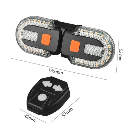 SmartBike LED Taillight Smart LED rear light with turn signal and remote control deideas