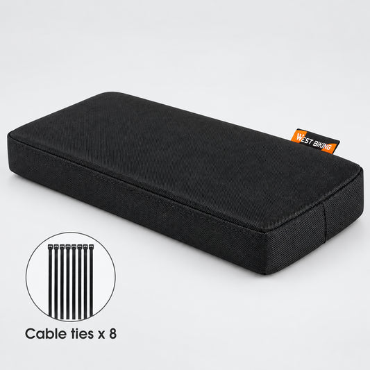 Bicycle rear seat cushion soft and comfortable, detachable and washable deideas