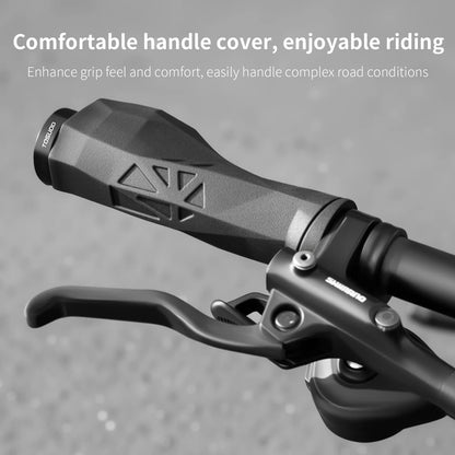 Ergonomic Lock-On Bike Grips – TPE, 13.5 cm, 1 Pair