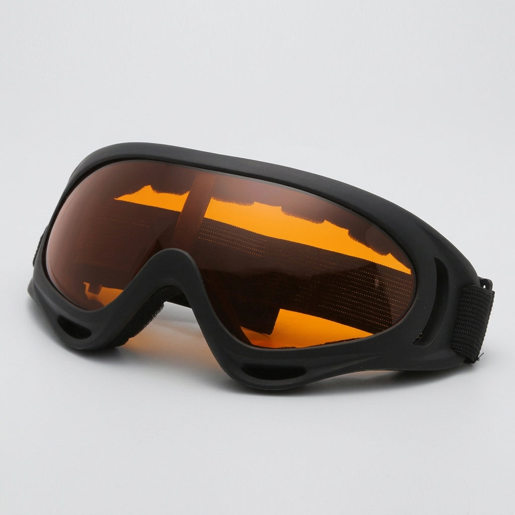 Wraparound Goggles – Foam Padding, Adjustable Strap, 6 Styles
