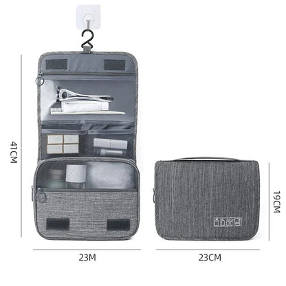 Hanging Toiletry Bag – Fold-Out Organizer, 3 Colors