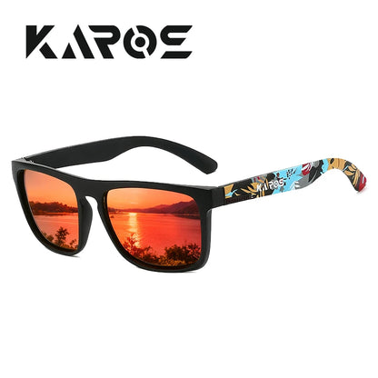 Rectangular Sunglasses – Printed Frames & Temples, 11 Options