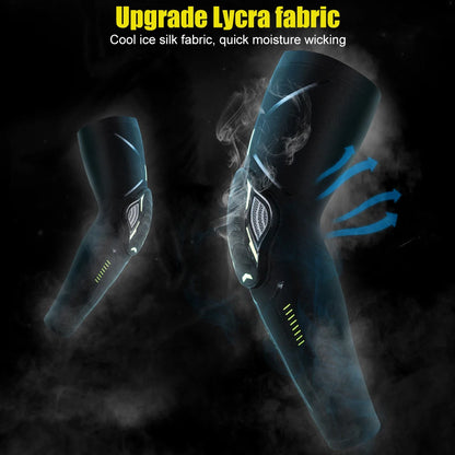 Padded Elbow Sleeves for Riders – One Pair, M–XXL