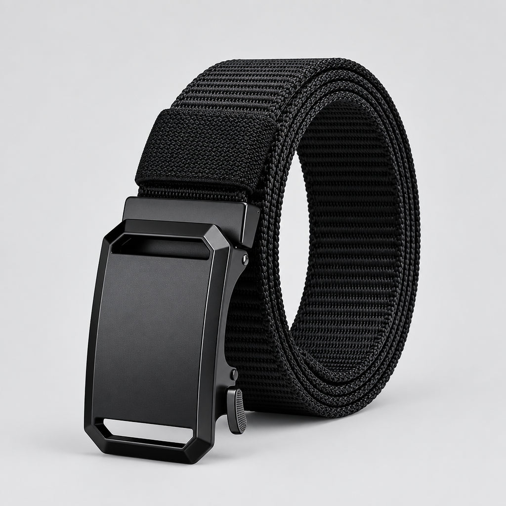 Canvas Tactical Belt Automatic Buckle