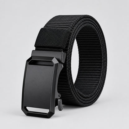 Canvas Tactical Belt Automatic Buckle