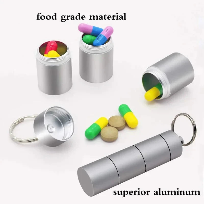 Portable Mini Pill Box  Waterproof and Sealed Organizer deideas