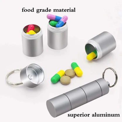 Portable Mini Pill Box  Waterproof and Sealed Organizer deideas