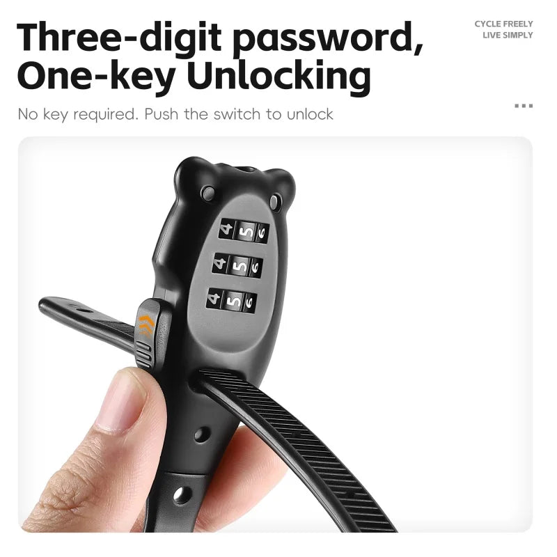 Zip-Tie Combination Lock – 3-Digit, 31 or 53 cm