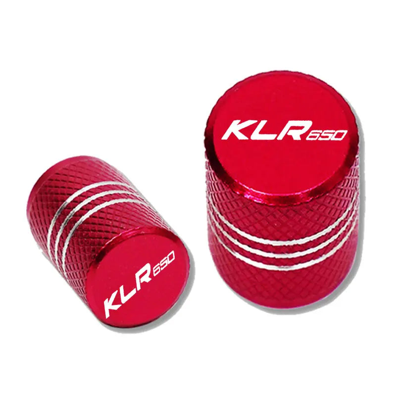 Aluminum Tire Valve Caps – Textured Finish, 2-Pack